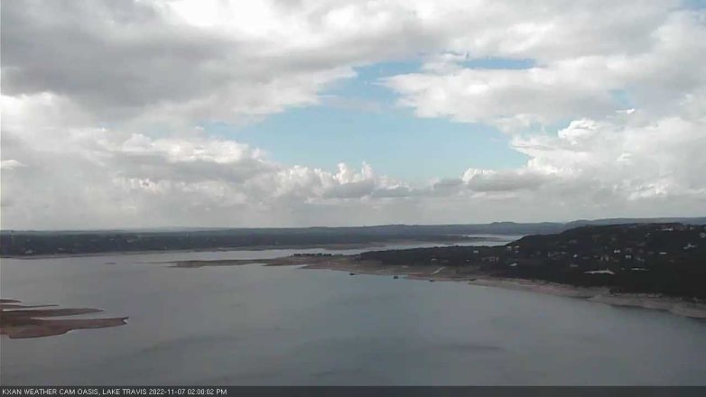 Lake Travis webcam, November 7, 2022 2:00 PM CT