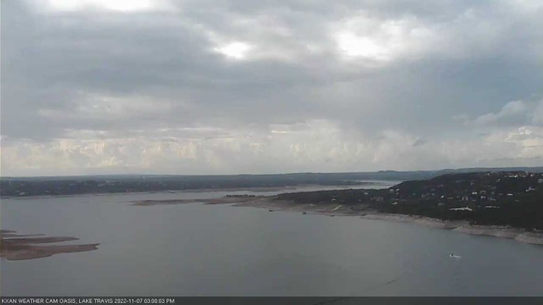 Lake Travis webcam, November 7, 2022 3:00 PM CT