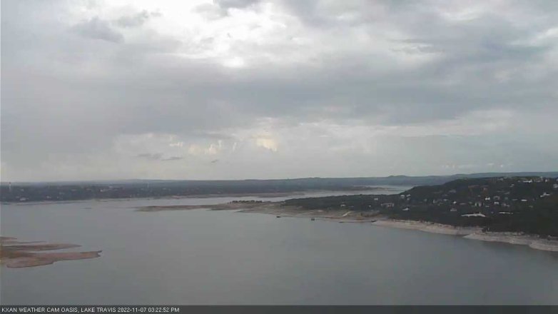 Lake Travis webcam, November 7, 2022 3:25 PM CT