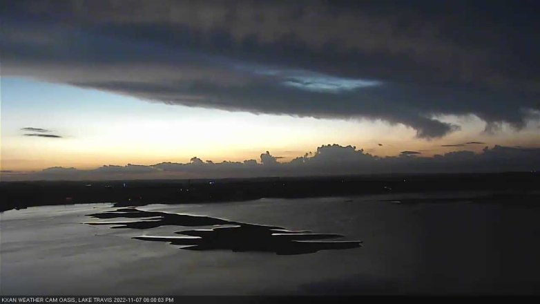 Lake Travis webcam, November 7, 2022 6:00 PM CT