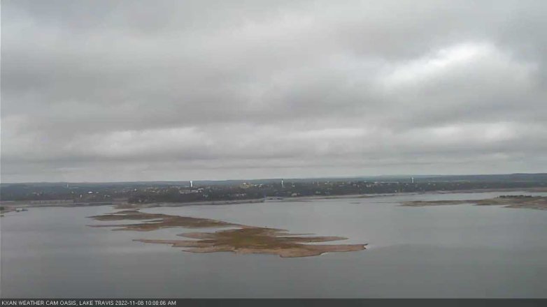 Lake Travis webcam, November 8, 2022 10:00 AM CT
