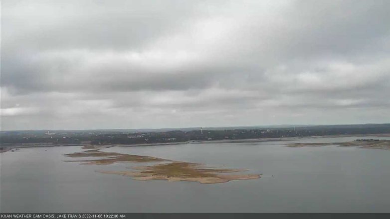 Lake Travis webcam, November 8, 2022 10:25 AM CT