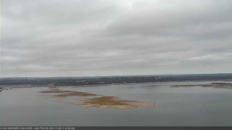 Lake Travis webcam, November 8, 2022 11:25 AM CT