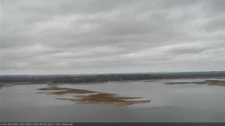Lake Travis webcam, November 8, 2022 11:45 AM CT
