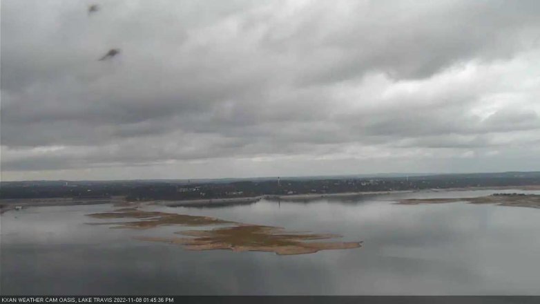 Lake Travis webcam, November 8, 2022 1:45 PM CT