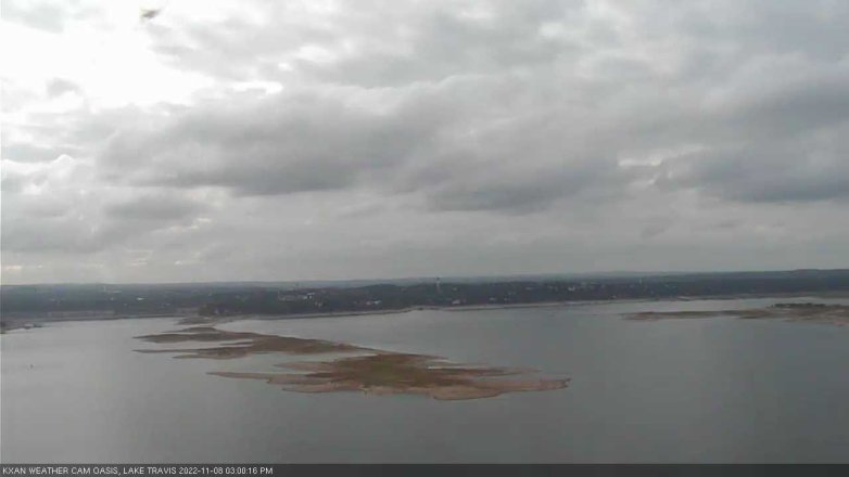 Lake Travis webcam, November 8, 2022 3:00 PM CT