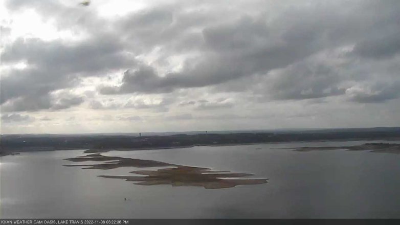 Lake Travis webcam, November 8, 2022 3:25 PM CT