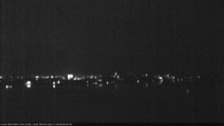 Lake Travis webcam, November 8, 2022 6:45 PM CT