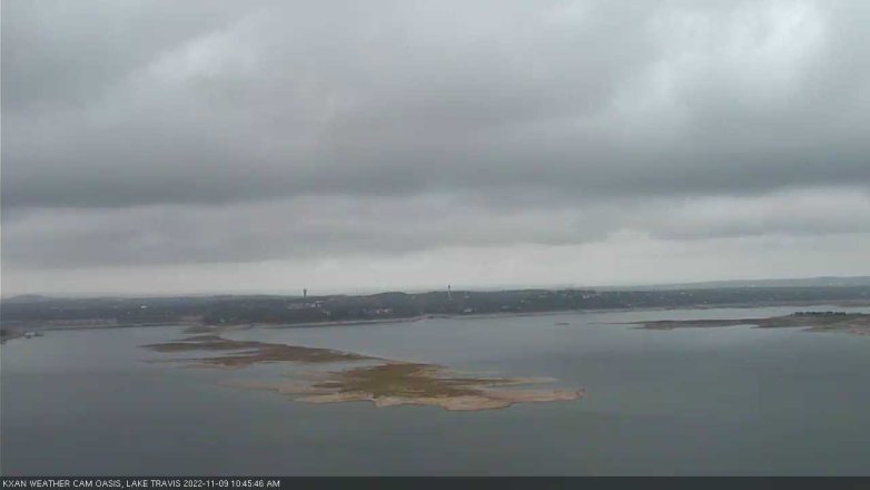 Lake Travis webcam, November 9, 2022 10:45 AM CT