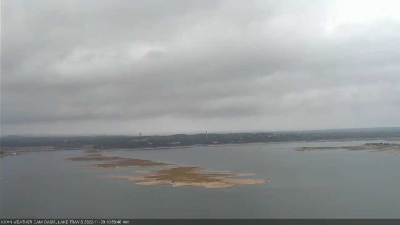 Lake Travis webcam, November 9, 2022 11:00 AM CT