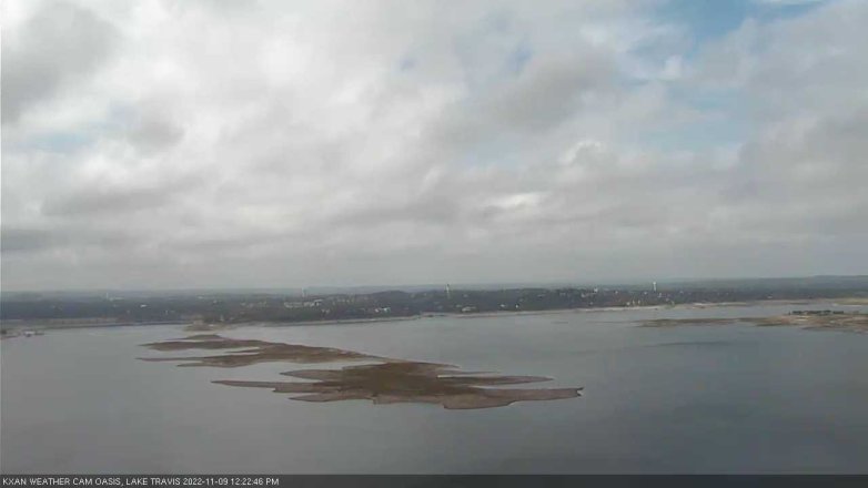 Lake Travis webcam, November 9, 2022 12:25 PM CT