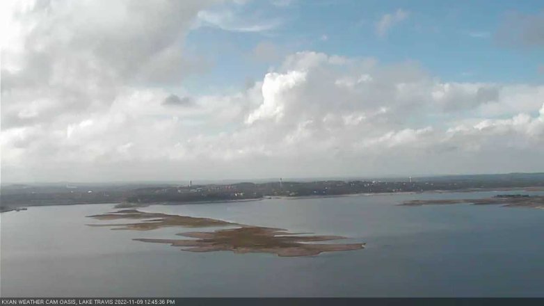 Lake Travis webcam, November 9, 2022 12:45 PM CT