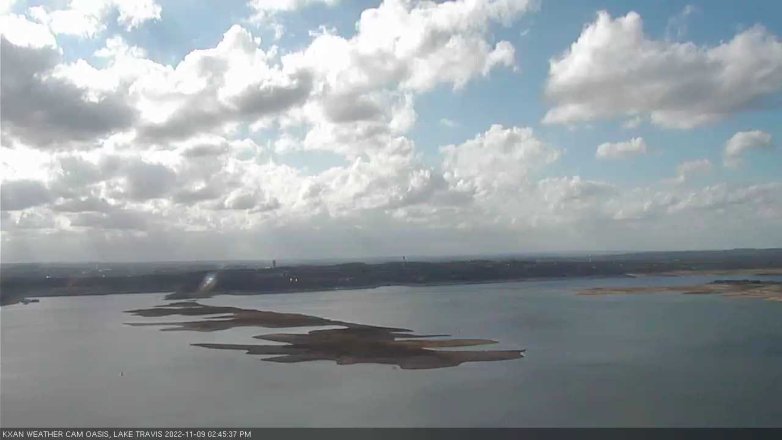 Lake Travis webcam, November 9, 2022 2:45 PM CT