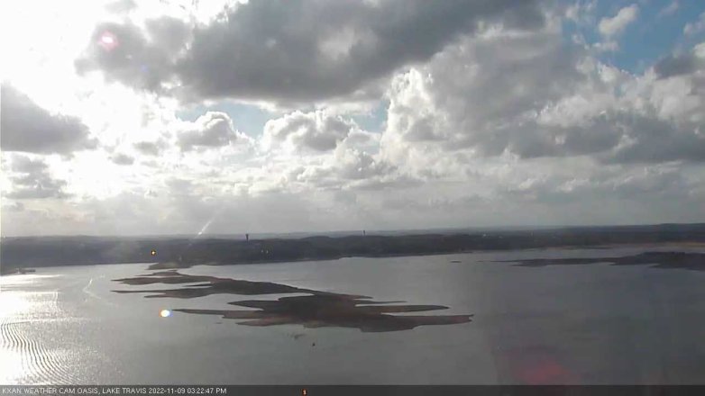 Lake Travis webcam, November 9, 2022 3:25 PM CT