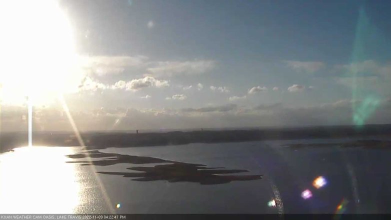 Lake Travis webcam, November 9, 2022 4:25 PM CT