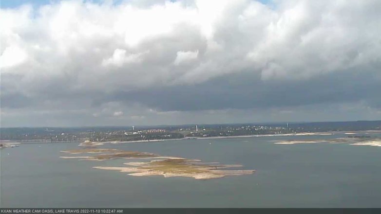 Lake Travis webcam, November 10, 2022 10:25 AM CT