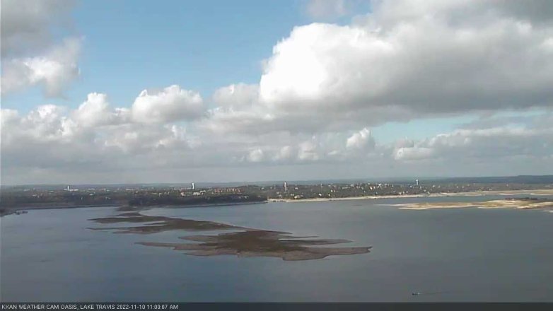 Lake Travis webcam, November 10, 2022 11:00 AM CT
