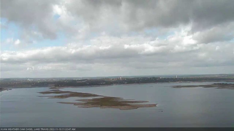 Lake Travis webcam, November 10, 2022 11:25 AM CT