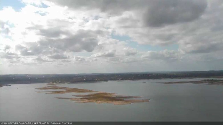Lake Travis webcam, November 10, 2022 2:00 PM CT