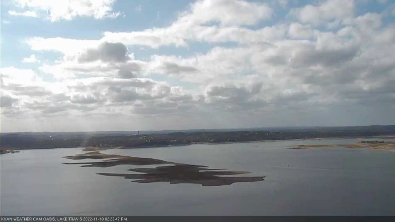 Lake Travis webcam, November 10, 2022 2:25 PM CT