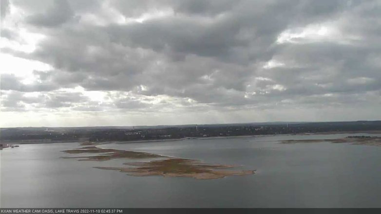 Lake Travis webcam, November 10, 2022 2:45 PM CT