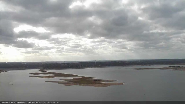 Lake Travis webcam, November 10, 2022 3:00 PM CT