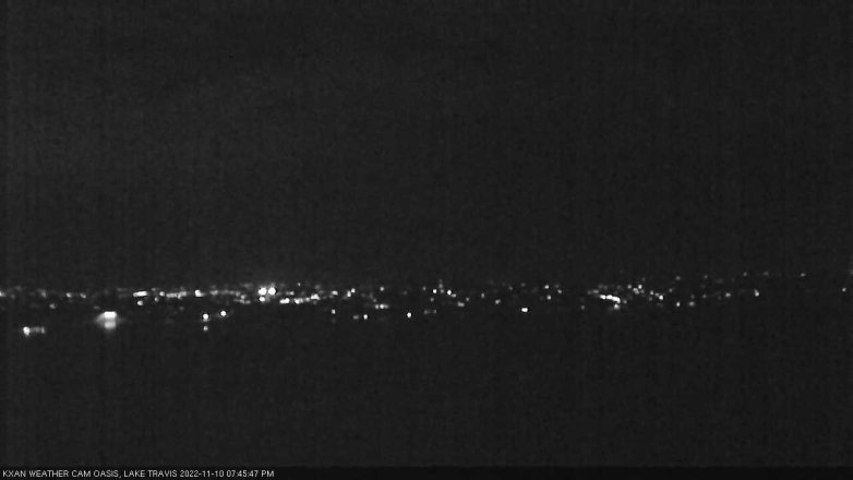 Lake Travis webcam, November 10, 2022 7:45 PM CT