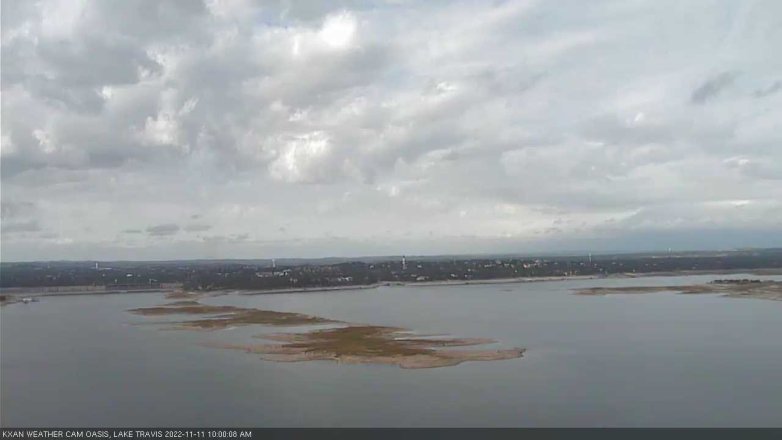 Lake Travis webcam, November 11, 2022 10:00 AM CT