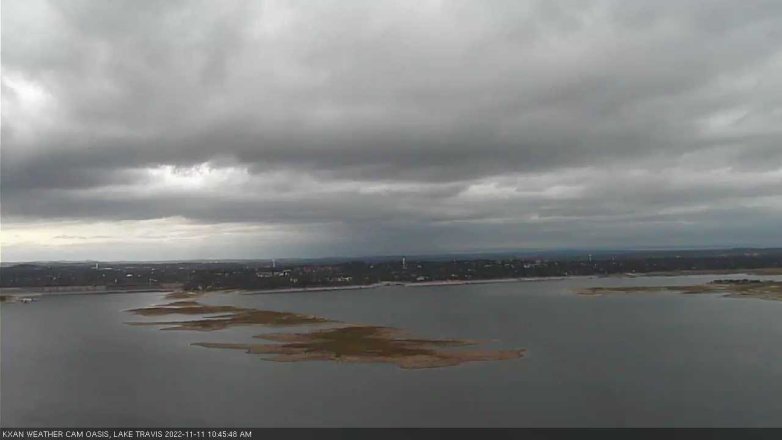 Lake Travis webcam, November 11, 2022 10:45 AM CT