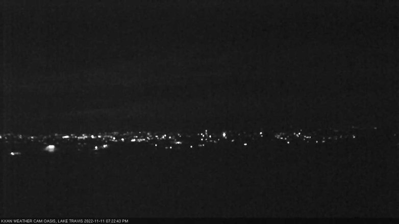 Lake Travis webcam, November 11, 2022 7:25 PM CT