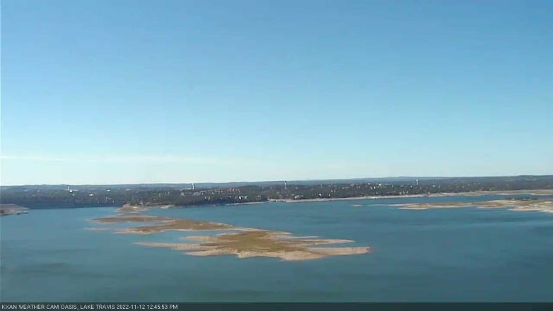 Lake Travis webcam, November 12, 2022 12:45 PM CT