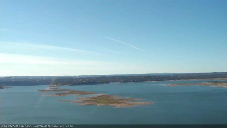 Lake Travis webcam, November 12, 2022 2:25 PM CT