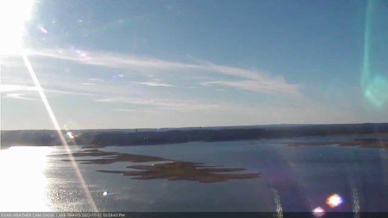 Lake Travis webcam, November 12, 2022 4:00 PM CT