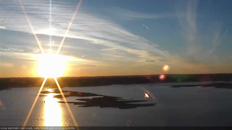 Lake Travis webcam, November 12, 2022 5:25 PM CT