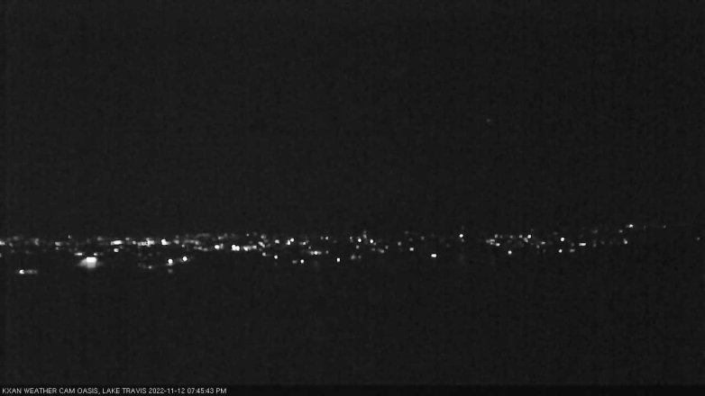 Lake Travis webcam, November 12, 2022 7:45 PM CT
