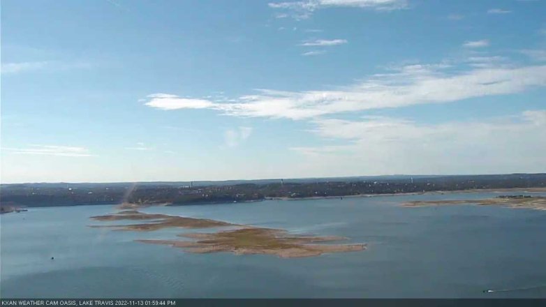 Lake Travis webcam, November 13, 2022 2:00 PM CT