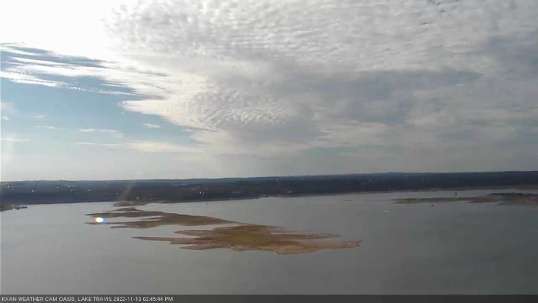 Lake Travis webcam, November 13, 2022 2:45 PM CT