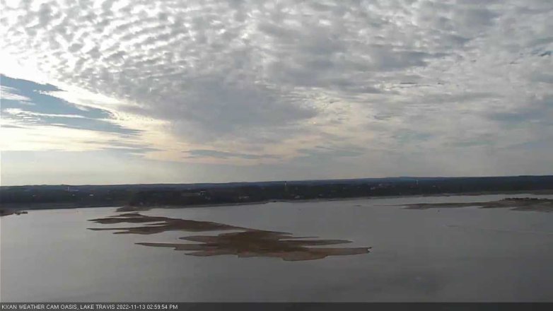 Lake Travis webcam, November 13, 2022 3:00 PM CT