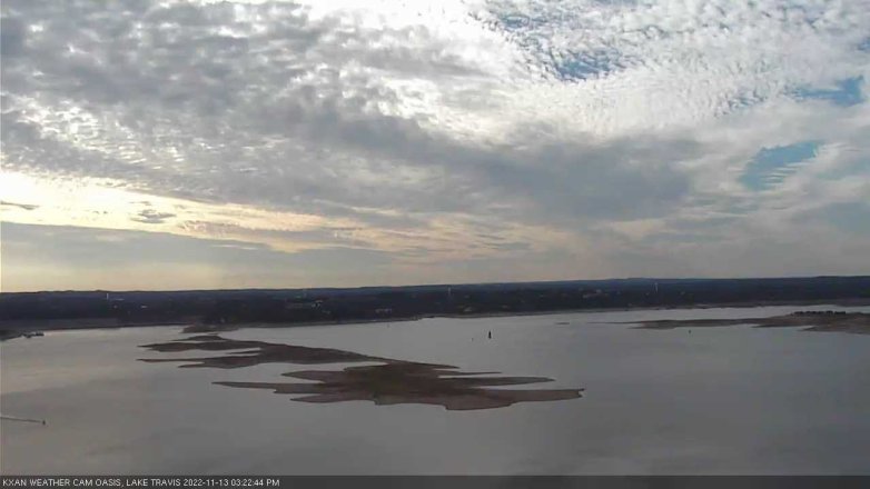 Lake Travis webcam, November 13, 2022 3:25 PM CT