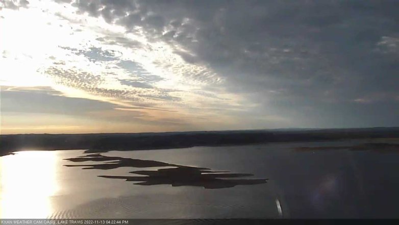 Lake Travis webcam, November 13, 2022 4:25 PM CT