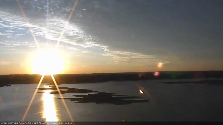 Lake Travis webcam, November 13, 2022 5:25 PM CT