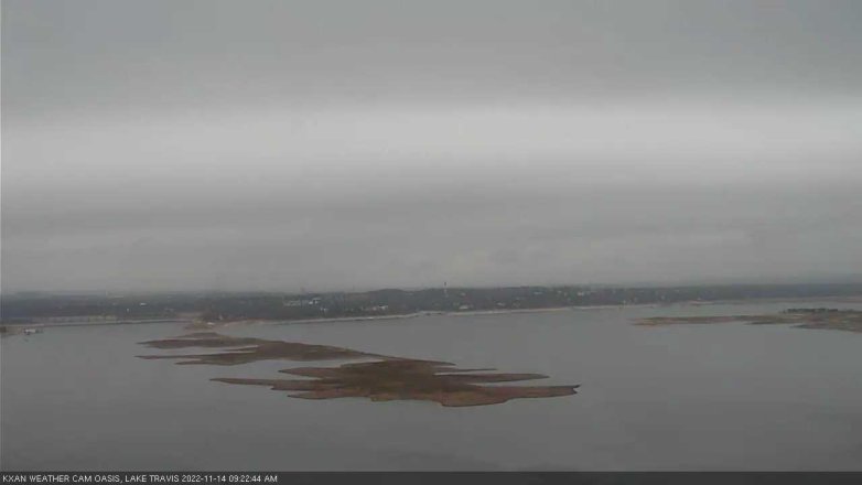 Lake Travis webcam, November 14, 2022 9:25 AM CT