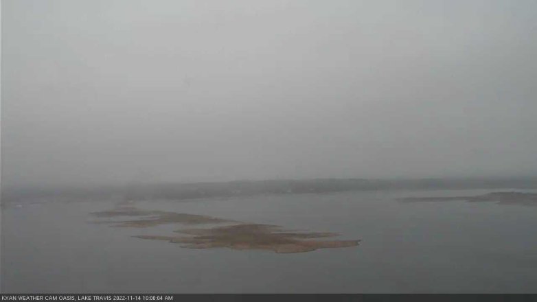 Lake Travis webcam, November 14, 2022 10:00 AM CT