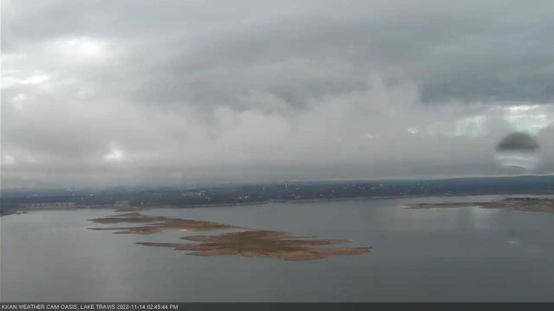 Lake Travis webcam, November 14, 2022 2:45 PM CT