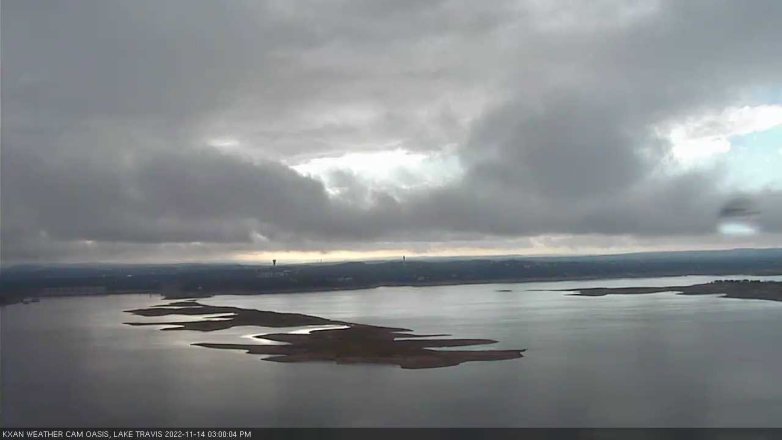 Lake Travis webcam, November 14, 2022 3:00 PM CT