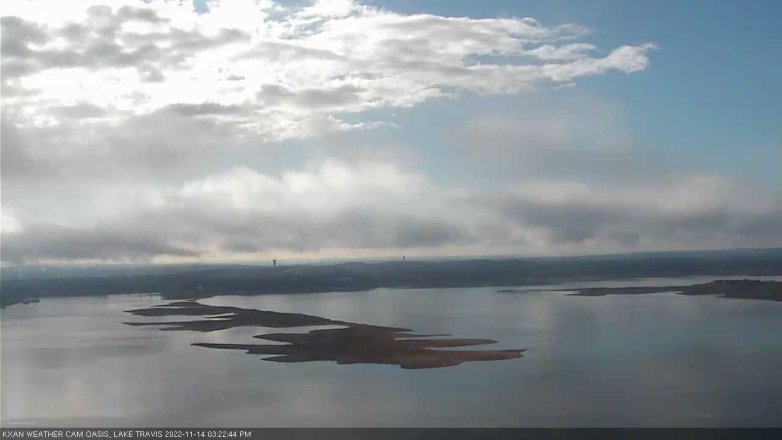 Lake Travis webcam, November 14, 2022 3:25 PM CT