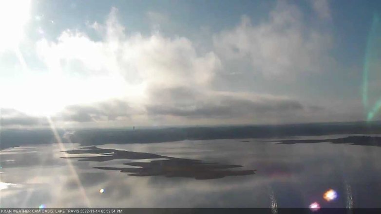 Lake Travis webcam, November 14, 2022 4:00 PM CT