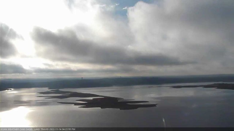 Lake Travis webcam, November 14, 2022 4:25 PM CT