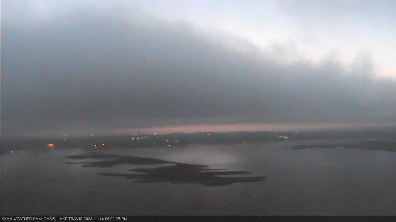 Lake Travis webcam, November 14, 2022 6:00 PM CT