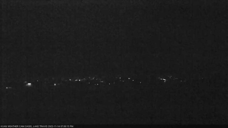 Lake Travis webcam, November 14, 2022 7:00 PM CT